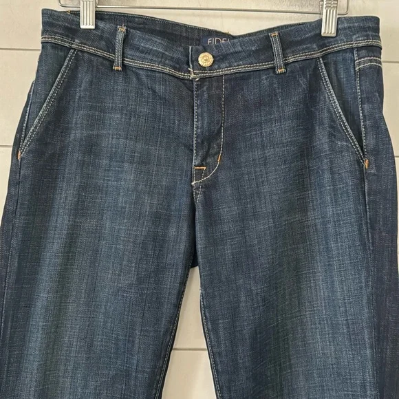 Fidelity Size 28 Ritz Trousers Flare Low Rise - Picture 4 of 15